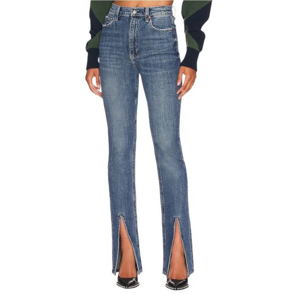 Pistola Colleen High Rise Slim Jeans P00016186MC Willow - Size 33 - Picture 1 of 9